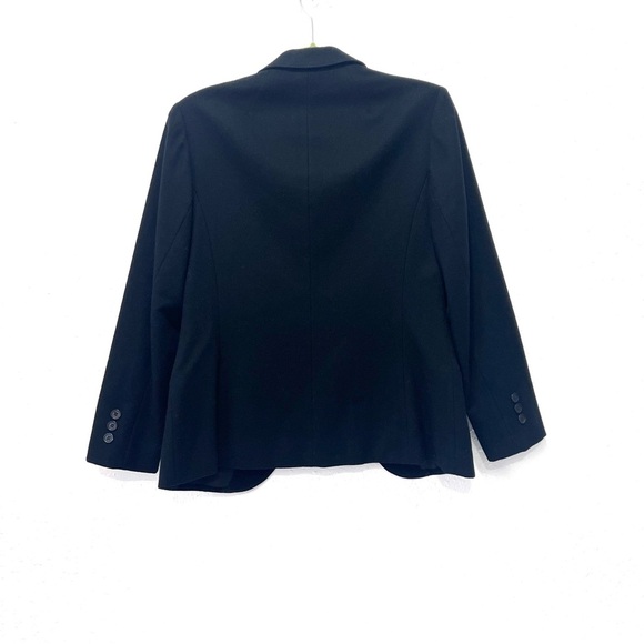 Pendleton 100% wool Black Blazer Tailored Suit Jacket 4 - Picture 3 of 8